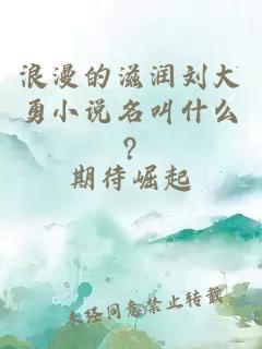 浪漫的滋润刘大勇小说名叫什么?