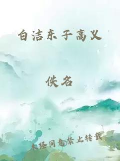 白洁东子高义