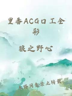 里番ACG口工全彩